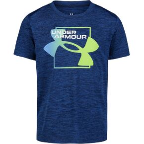 Under Armour UA TECH Twist Big Logo SS, Big Logo Twist Blue, 2T
