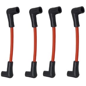 GlückMarine 18-8816-1 4 قطع 6 بوصات أسلاك توصيل الإشعال البحرية تناسب محركات جونسون Evinrude OMC لاستبدال ملحقات القوارب 582365 ZF478V