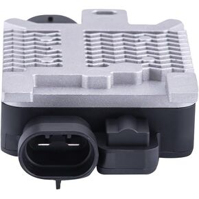 New 1pc Engine Radiator Cooling Fan Control Module Unit Compatible With Grand Marquis Crown Victoria Town Car Edge MKX Without Trailer Tow Package Solstice Sky