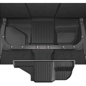 powoq 2nd Under Seat Storage Mat Compatible with 2024 2025 Toyota Tacoma UnderSeat Organizer Mat Storage Liner Replacement for 2024 2025 Toyota Tacoma Accessories