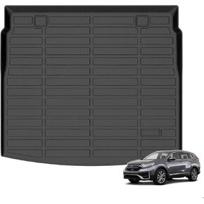 GINOWY-Cargo Liner for Honda CRV Hybrid 2023 2024 2025 (for CR-V Cargo Tray Upper Position) Trunk Mat for Honda CRV Hybrid 2024 All Weather Cargo Mat for Honda CRV Hybrid 2024 Accessories