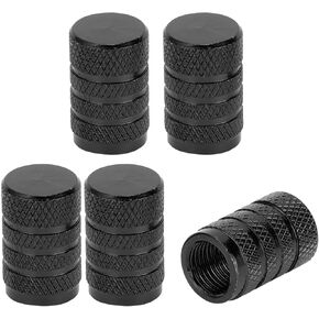 Tire Valve Stem Caps 11x17MM Car Wheel Valve Cap Aluminum Alloy Blue for Car Bike Motorcycle Truck Anti Crash Tyre Valve Stem Cover Valve Dust Cap Tire Valve Cap 5 Pcs