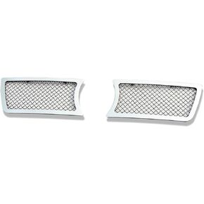 APS Compatible with Chrysler 300C 2005-2010 with Fog Light Lower Bumper Stainless Steel Chrome Mesh Front Grill Grille Insert R75309T