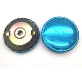 XMHF 85mm Diameter Metal Gas Fuel Gas Tank Cap Cover For Engine Motor Replacement Part 2PCS