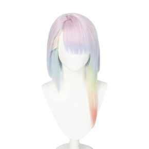 Anime Cyberpunk: Edgerunners Lucy Cosplay Wig Heat Resistant Synthetic Hair Wigs