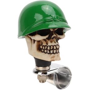 Steering Wheel Spinner, Skull Shape Steering Wheel Spinner Booster Car Power Handle Suicide Knob for Cars Trucks Tractors Boats