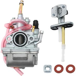 TTR 90 Carburetor Replacement for Yamaha TTR 90 2000-2003 TTR90E 2003-2005 with Fuel Valve Petcock TTR 90 125 225 230 250 2000-2011 Replaces 5HN-14101-00-00 5HN-14101-10-00