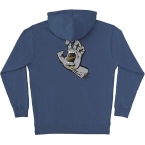 SANTA CRUZ Men's Pullover Hooded Sweatshirt Screaming Hand Skate Sweatshirt