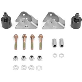 WSays 2" Front&Rear Full Lift Mount Kit Compatible with Polaris Ranger 400/500/800/Crew Midsize 2010-2014