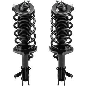 Front Strut Shock Assembly w/Coil Spring Compatible with Honda Odyssey 2008-2010, Replace 172541 172542, Left & Right, 2PCS