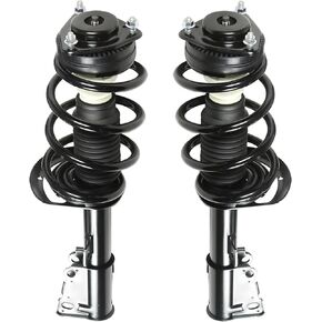 Front Pair Struts Fits 2009-2019 for Dodge Journey V6 (Excludes 4 CYL Engine) Shock Absorbers Assembly Replaces #172509 172510