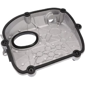 URO Parts 06L103269D Engine Timing Cover w/Gaskets, Upper; Includes Gaskets & Hardware; Aluminum vs OEM Plastic