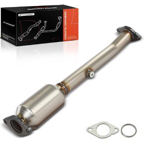 A-Premium Rear Left Catalytic Converter Kit Direct-Fit Compatible with Nissan Frontier 2005-2019, Pathfinder 2005-2012, NV1500, NV2500, NV3500, Xterra & Suzuki Equator, 4.0L, EPA Compliant