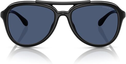 Coach Women's Hc8406u Universal Fit Aviator Sunglasses in Saudi Arabia