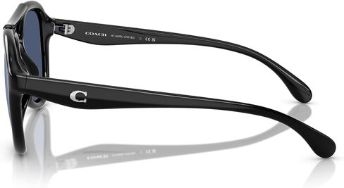 Coach Women's Hc8406u Universal Fit Aviator Sunglasses in Saudi Arabia