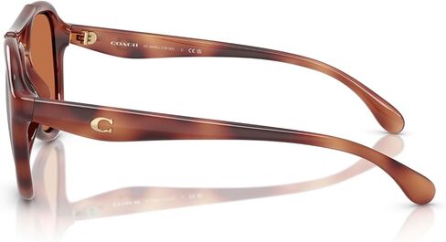 Coach Women's Hc8406u Universal Fit Aviator Sunglasses in Saudi Arabia