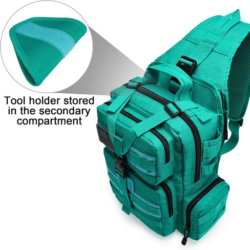 G4Free Large Tactical EDC Sling Bag, Adjustable Holder Backpack for Men in Kuwait