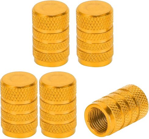 Tire Valve Stem Caps 11x17MM Car Wheel Valve Cap Aluminum Alloy Blue for Car Bike Motorcycle Truck Anti Crash Tyre Valve Stem Cover Valve Dust Cap Tire Valve Cap 5 Pcs in Saudi Arabia