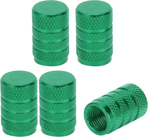 Tire Valve Stem Caps 11x17MM Car Wheel Valve Cap Aluminum Alloy Blue for Car Bike Motorcycle Truck Anti Crash Tyre Valve Stem Cover Valve Dust Cap Tire Valve Cap 5 Pcs in Saudi Arabia