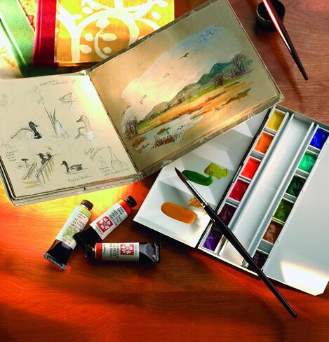 Daniel Smith Extra Fine Watercolor 15ml Paint Tube, Verditer Blue (284600173), 0.5 Ounce (Pack of 1) in Saudi Arabia