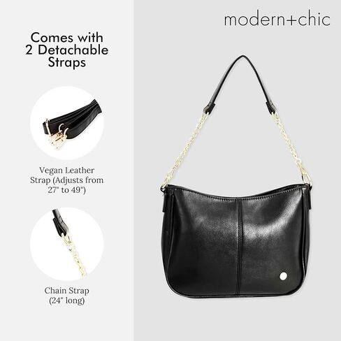 حقائب كروس عصرية + أنيقة للنساء - حقيبة كروس ماريسا سادل، كتف أو حقيبة يد من الجلد النباتي مع شريطين قابلين للتعديل in Kuwait