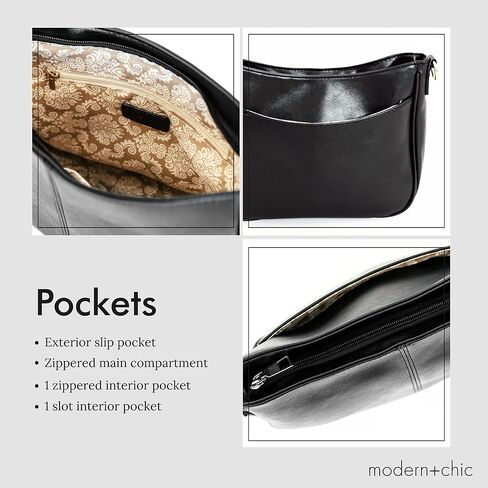 حقائب كروس عصرية + أنيقة للنساء - حقيبة كروس ماريسا سادل، كتف أو حقيبة يد من الجلد النباتي مع شريطين قابلين للتعديل in Kuwait