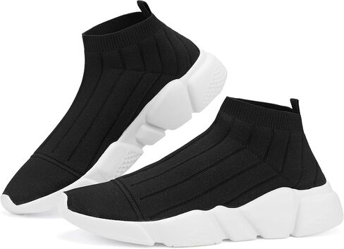 Santiro Mens Sneakers Gym Breathable Tennis Running Walking Slip On Shoes in Saudi Arabia
