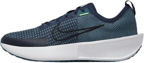 حذاء الجري Interact Run للرجال من Nike (FD2291-403، أزرق بحري جامعي/أزرق مخضر معدني/أزرق مخضر جيود/أسود) مقاس 13 in Saudi Arabia