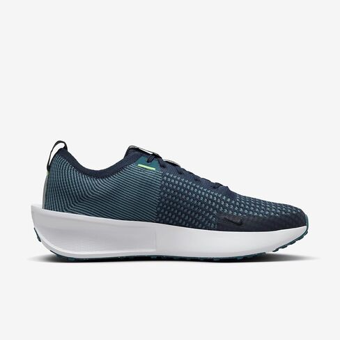 حذاء الجري Interact Run للرجال من Nike (FD2291-403، أزرق بحري جامعي/أزرق مخضر معدني/أزرق مخضر جيود/أسود) مقاس 13 in Saudi Arabia