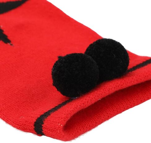 Bioworld Harley Quinn PomPom Women's Knee High Socks in Saudi Arabia