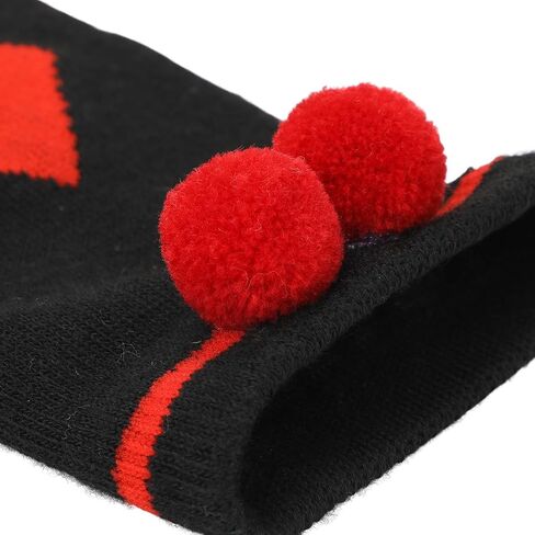 Bioworld Harley Quinn PomPom Women's Knee High Socks in Saudi Arabia