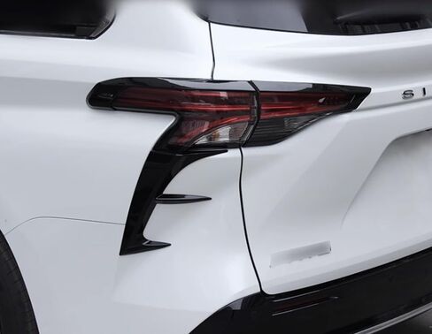 ملحقات السيارات ERIDANUS مناسبة لتويوتا سيينا 2025 2024 2023 2022 2021 أضواء خلفية جانبية مصباح صب غطاء الكسوة (أسود لامع) ABS 2 قطعة in Kuwait