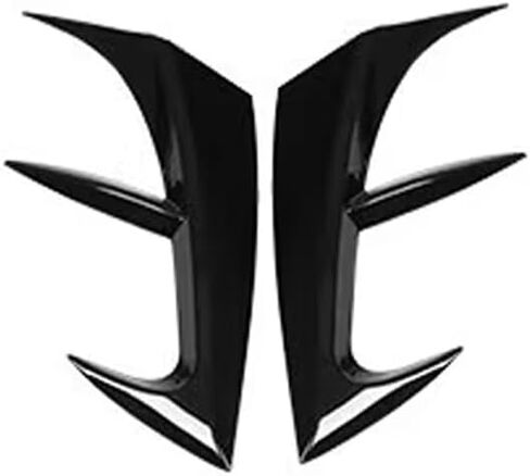 ملحقات السيارات ERIDANUS مناسبة لتويوتا سيينا 2025 2024 2023 2022 2021 أضواء خلفية جانبية مصباح صب غطاء الكسوة (أسود لامع) ABS 2 قطعة in Kuwait