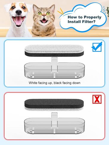 Cat Water Fountain: 75oz/2.2L Automatic Pet Water Dispenser for Cats with 304 Stainless Steel Water Tray & Faucet, Musical Wave Design with LED Indicator Pet Water Fountain for Cats Inside in Kuwait