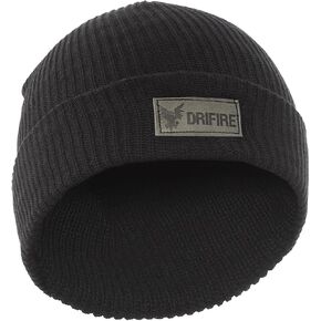 DRIFIRE FR Knit Winter Beanie, Black, Large