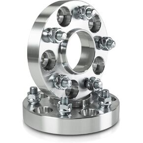 فواصل عجلات مخصصة فقط 50 مم (2 بوصة) 5 × 4.75 (5 × 120.7) مركزية - متوافقة مع سيارة تشيفي بويك الأقدم (قطعتان 70.3 مم تجويف مركزي 7/16 بوصة) فاصل مركزي للمحور...
