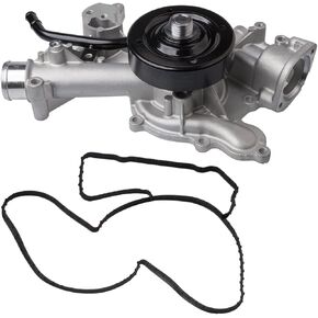 AW7168 Professional Water Pump Kit With Gasket (For 5.7L V8 Only) Compatible With 2007-2008 Ch-rysler Aspen /2004-2008 Do-dge Durango, 03 04 05 06 07 08 Dodge Ram 1500 2500 3500