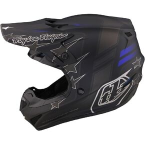 Troy Lee Designs SE4 Helmet for Motocross MX SE4 POLYACRYLITE Helmet; Flagstaff Black MD