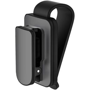 Glasses Holders for Car Sun Visor, Black Sunglass Holder, Eyeglass Car Mount with Ticket Card Clip, Universal Car Sunglass Holder Clip, Sunglasses Holder (Black)