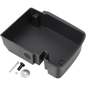 1 Pair Left Right Black Hard Saddlebag Organizer Storage Tray Compatible with for 2014-2023 Harley Touring Road King Electra Street Glide Ultra Limited Classic