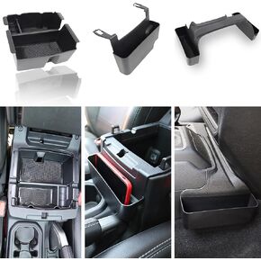 MONOKING 3 قطع منظم وحدة التحكم المركزية صندوق تخزين معلق وصواني تروس متوافقة مع 2018-2024 Wrangler JL JLU & Gladiator JT الملحقات الداخلية in Kuwait