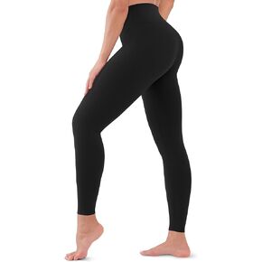 Blisset High Waist Leggings for Women - Opaque, Soft Tummy Control Athletic Pants for Yoga, Running, Workout and Gym