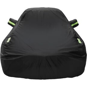 Car Cover Compatible with Chevrolet Corvette C8 2020-2024 Convertible Coupe, C8 Stingray, Z06, 1LT, 2LT, 3LT Car Cover Waterproof All Weather Outdoor Full Car Covers Rain Snow Protection