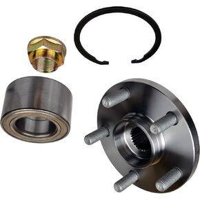 SKF Front Wheel Hub Bearing Kit BR930598K Aftermarket Replacement Part Compatible with Pontiac 2003-2010 Toyota 2000-2019