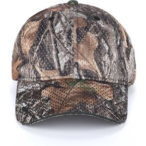 قبعة بيسبول Realtree APX Camo مصنوعة من نسيج قطني 100% (خوخي)