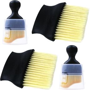 4 Pcs Auto Interior Dust Brush Set Soft Bristles Detailing Brush Dusting Tool Car Interior Cleaning Soft Brushes Duster for Automotive Dashboard, Air Conditioner Vents, Keyboard Dust Removal