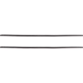 ACROPIX 18inch and 26inch 8x10mm 3 Section Rubber Windshield Wiper Blade Refills for Car Black - Pack of 2