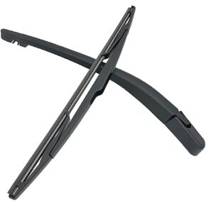 Rear Windshield Wipers Blade Arm Set for VOLVO XC60 2011-2017 / Volvo XC90 2011-2014 Back Glass Wiper Arm Blade Replacements All Seasons Fit, Replacement OE: 31333448, 31333470