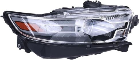 المصباح الأمامي الأيمن AIVWUMOT DG1Z13008A 14896718 متوافق مع Ford Taurus SE Limited SEL Chrome Trim مع لمبة جانب الركاب 2013-2014 FO2503310 114-01451A in Saudi Arabia