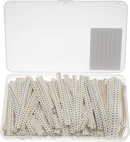 170 Values x 25 Pieces, Total 4250 Pieces, 0603 1% SMD Surface Mount Thick Film Chip Resistor Kit in Saudi Arabia